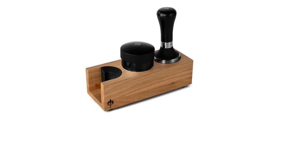 Eureka dobbelt Tamper Station i Egetræ