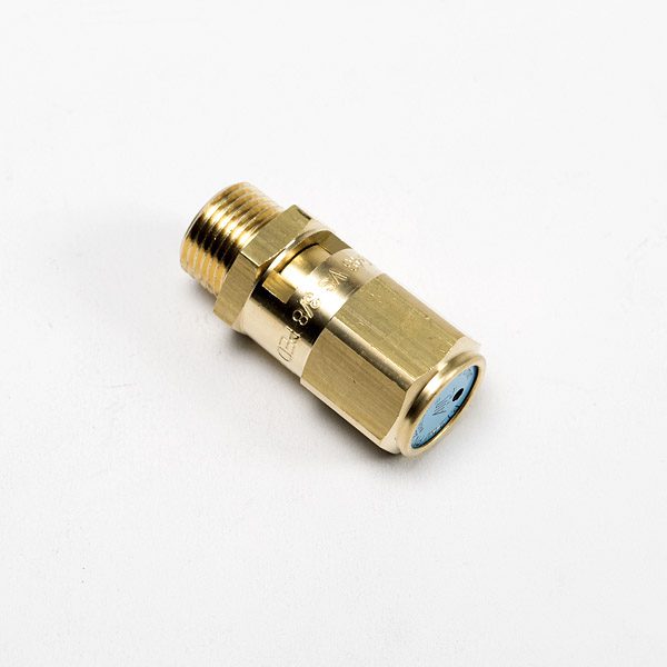 Sikkerhedsventil til espressomaskine ø 3/8"M - 2.5 bar CE/PED Kristians Kaffe