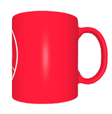 Mandsholdskoppen fra siden med hank – bare almindelig kaffe
