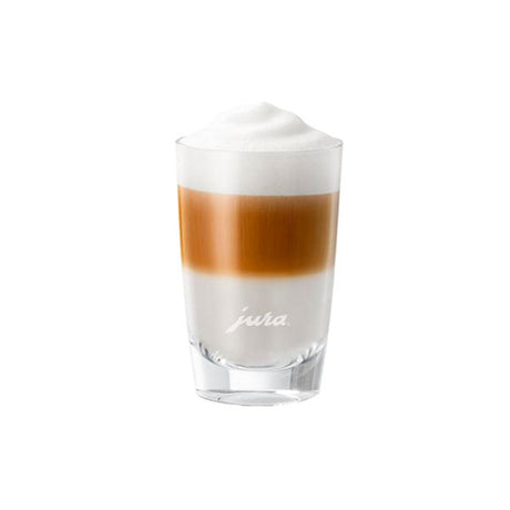 Jura latte macchiato glas